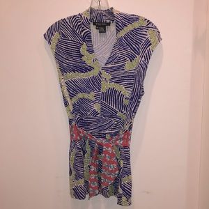 Etcetera multi colored t shirt